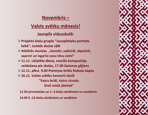 NOVEMBRIS VALSTS SVĒTKU MĒNESIS 2018jpg