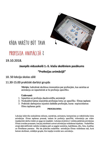 Profesijas animācijā