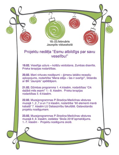 Projektu nedēļa 2018