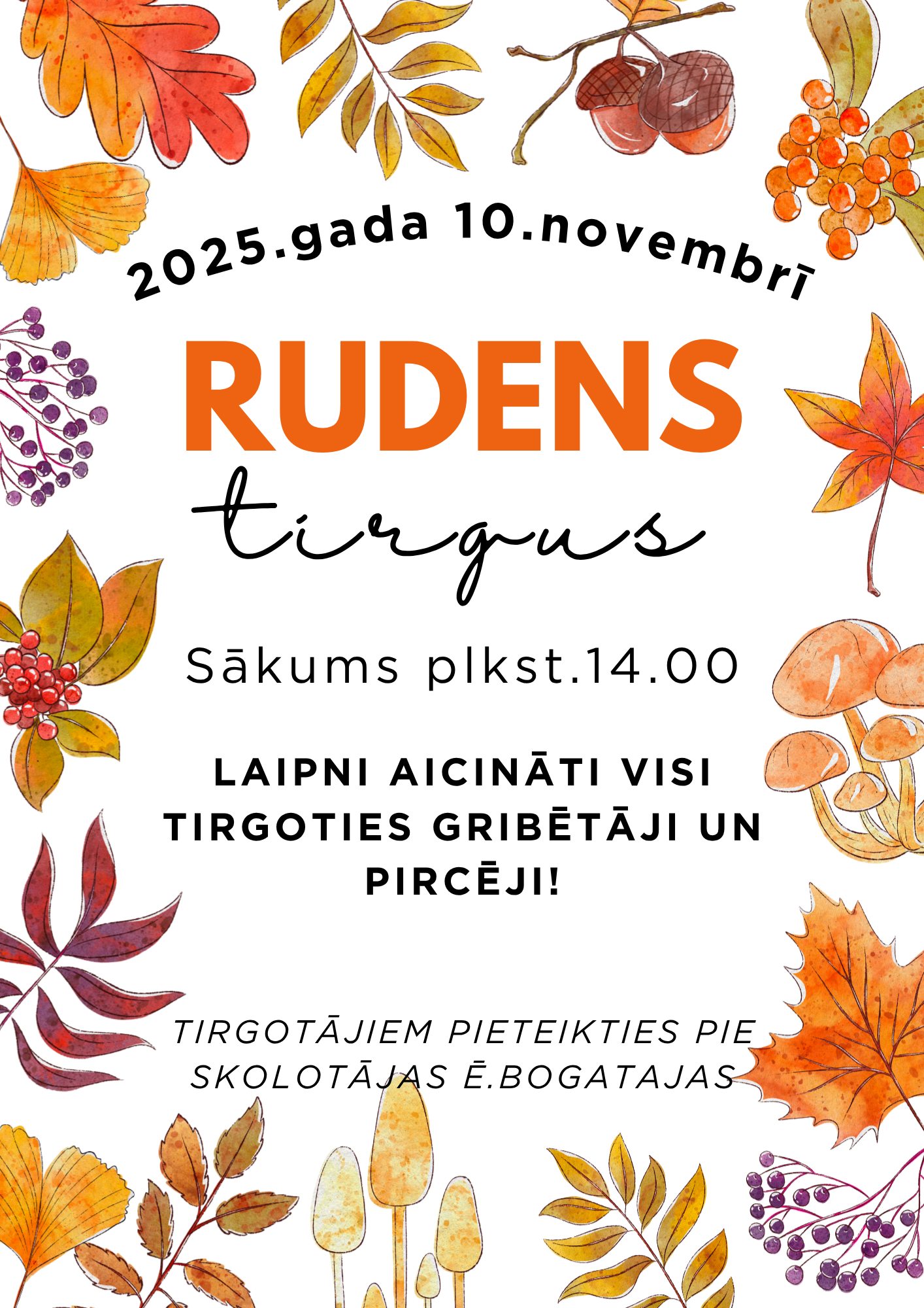 Rudens tirgus 2025