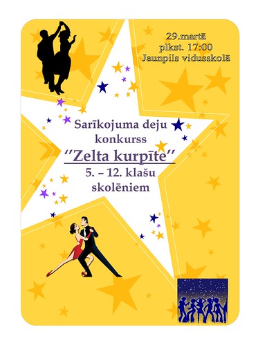 Sarīkojuma deju konkurss Zelta kurpīte