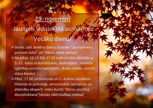 Vecāku diena 29.11